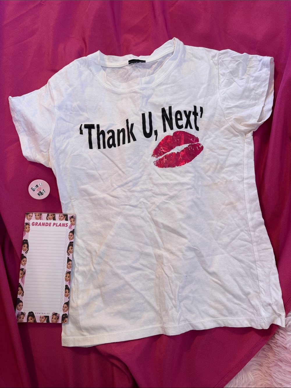 Ariana Grande Merch Bundle size XS / Ariana Grande Thank U Next T Shirt size XS